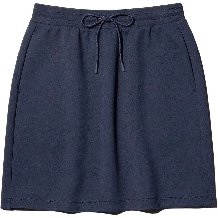 Женская короткая юбка повседневная, 69 Navy Blue, UNIQLO, Navy Blue