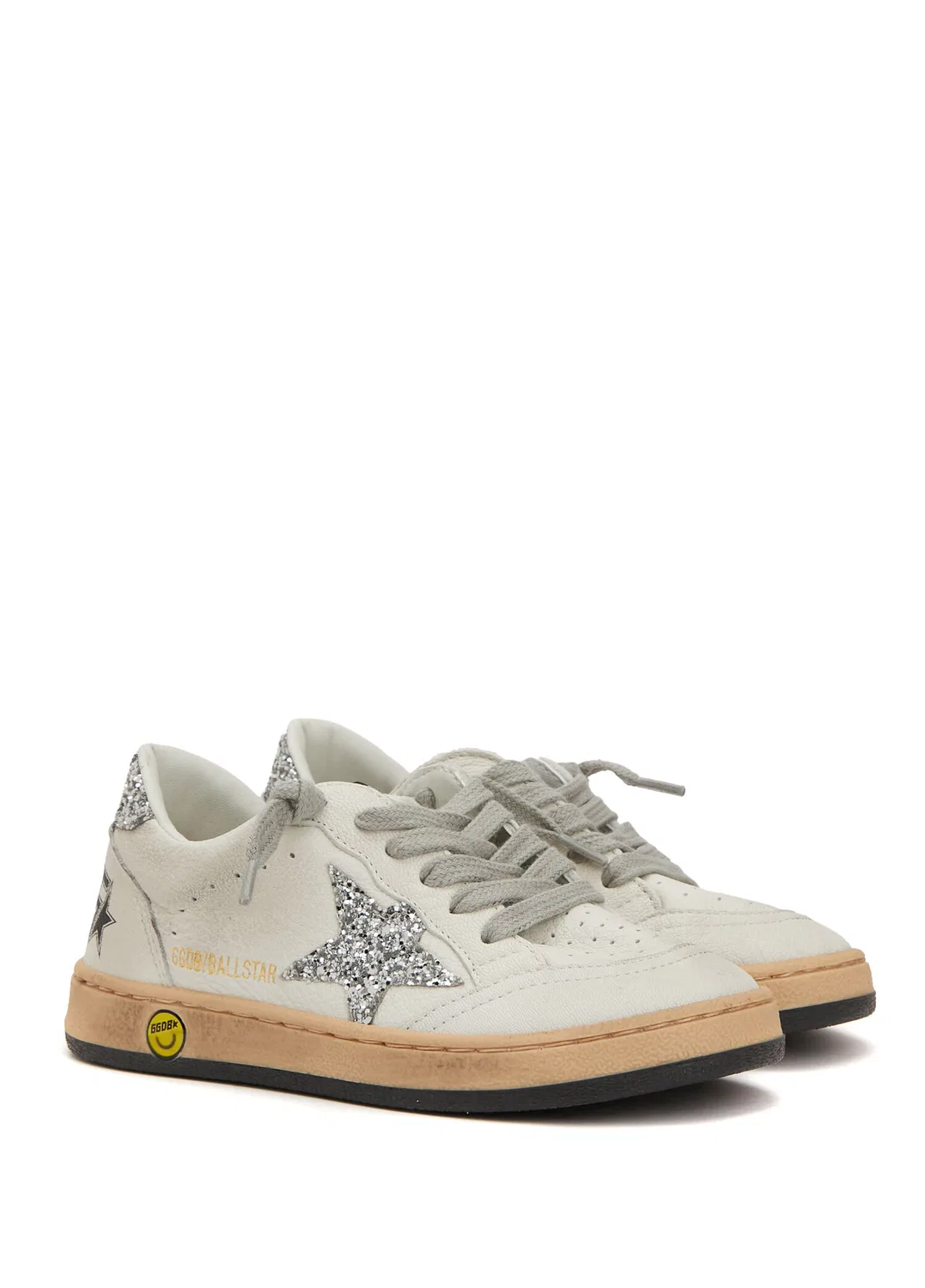 Кроссовки детские Golden Goose Ball Star, multi white — фото 2