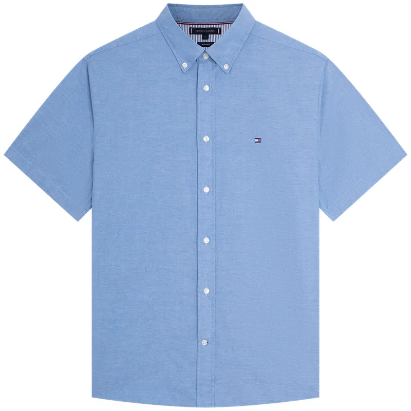 Мужская рубашка с воротником Tommy Hilfiger, Blue 0GY