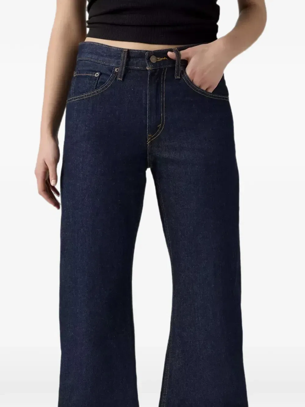 Свободные джинсы-бут Levi'S, синий — фото 3