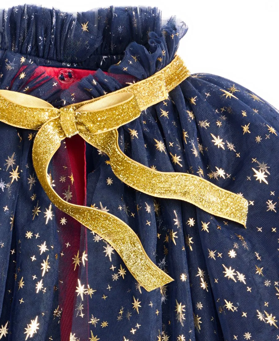 Костюм с накидкой-перевертышем 2 предмета Sorcerer's Apprentice Mickey Disney | Macy's, Dark Navy — фото 2