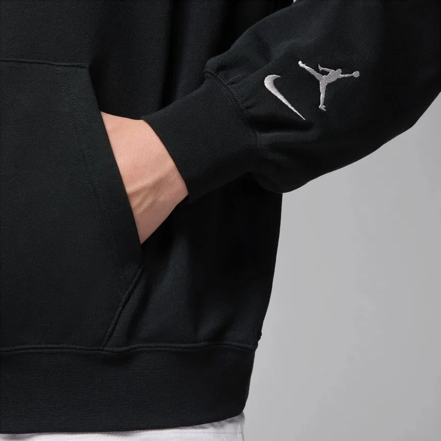 Худи Nike Jordan MVP Fleece PO Hoodie, Черный — фото 4