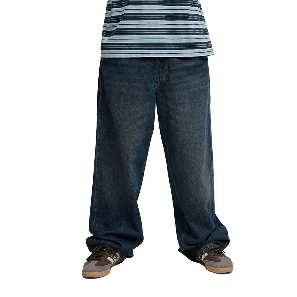 Мужские джинсы свободного кроя Oversized Rigid Washed Superdry, Blue
