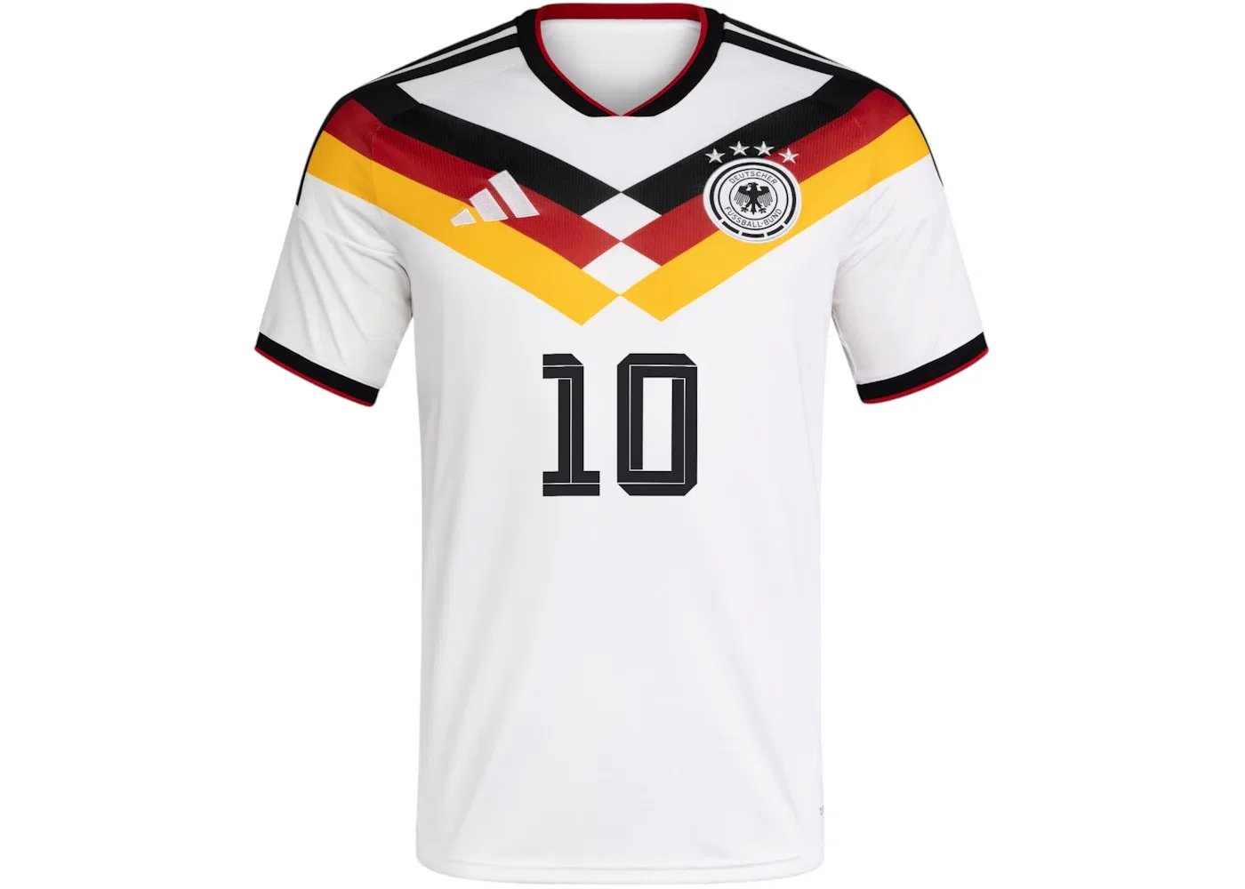 Мужская футбольная джерси Home Jersey Adidas, White Soccr Ger 61g