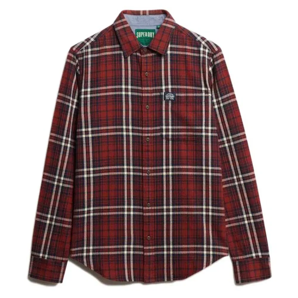 Рубашка с длинным рукавом M4011047A Superdry, красный