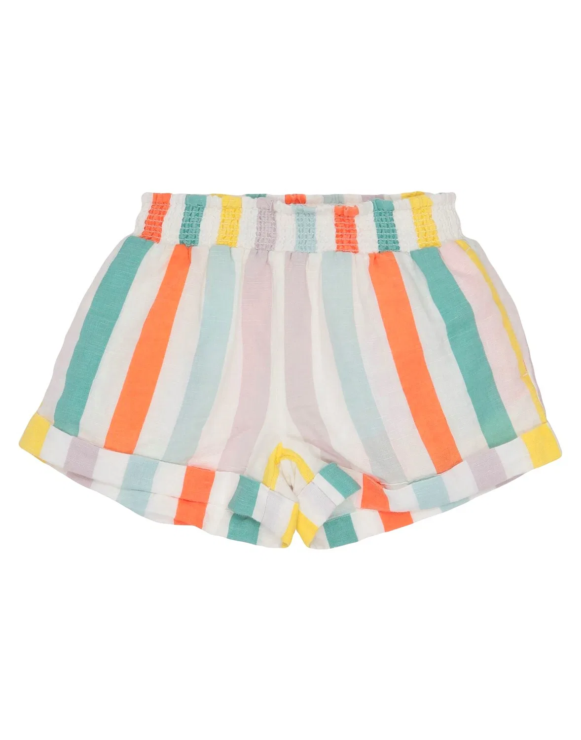 Детские шорты для девочек с принтом Stella Mccartney Kids, белый