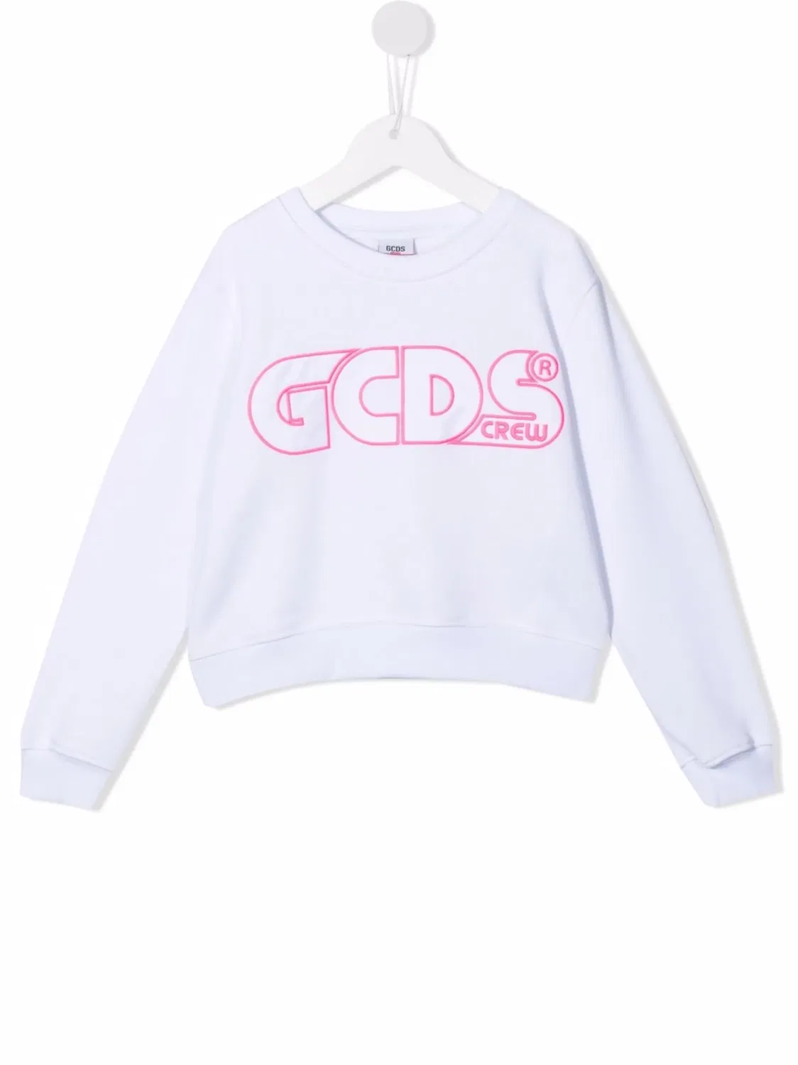 Свитшот с логотипом GCDS, белый