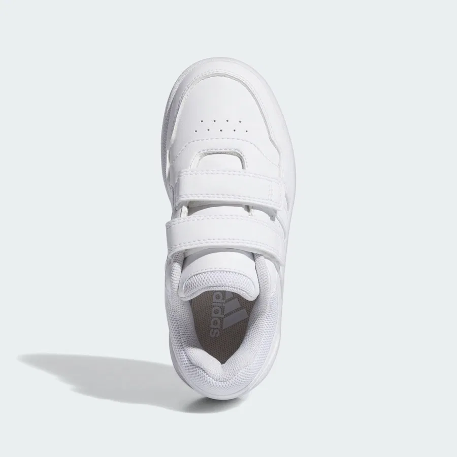 Детские спортивные кроссовки с платформой Hoops 3.0 Bold adidas, Белый — фото 4