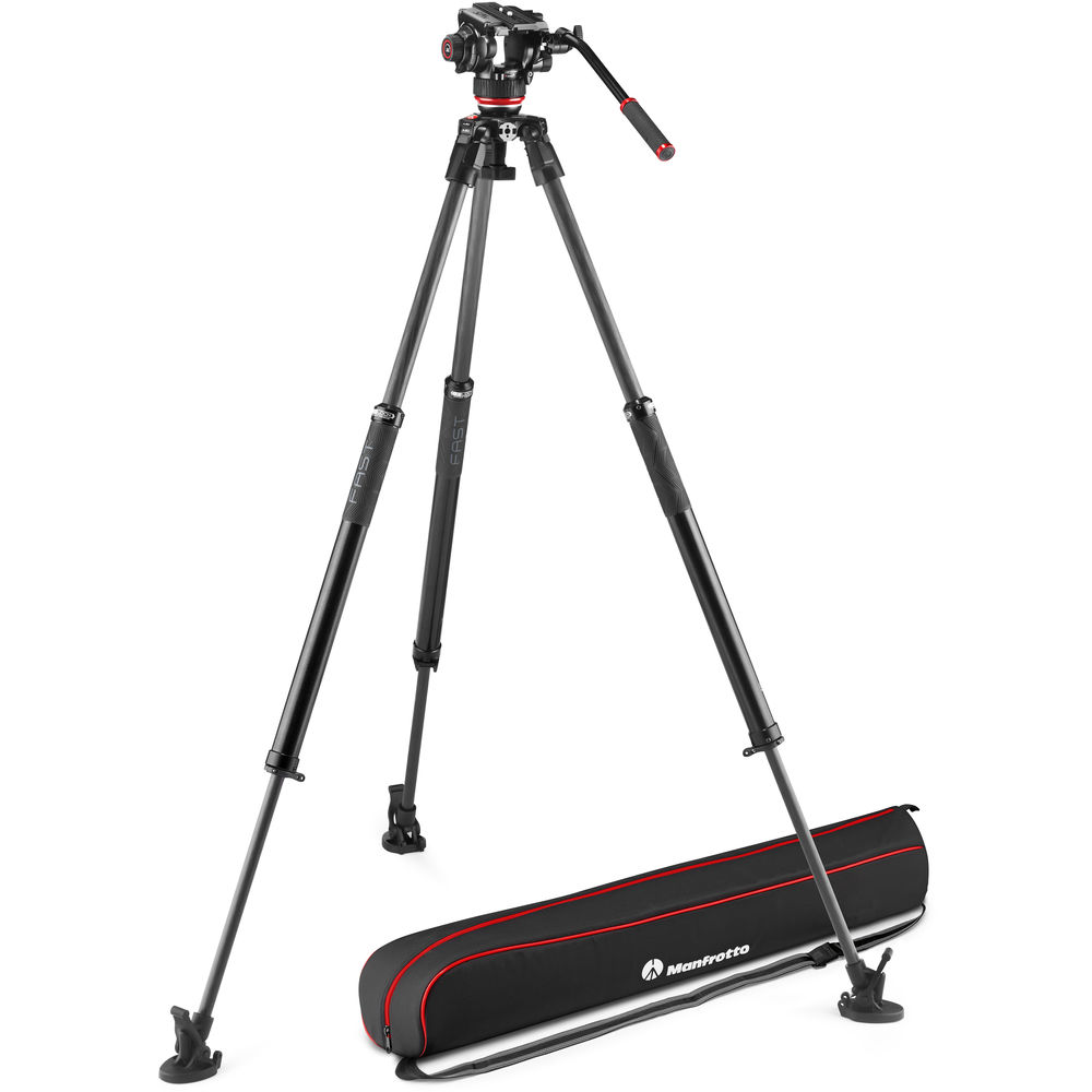 

Жидкостная видеоголова Manfrotto 504X со штативом из углеродного волокна 635 FAST