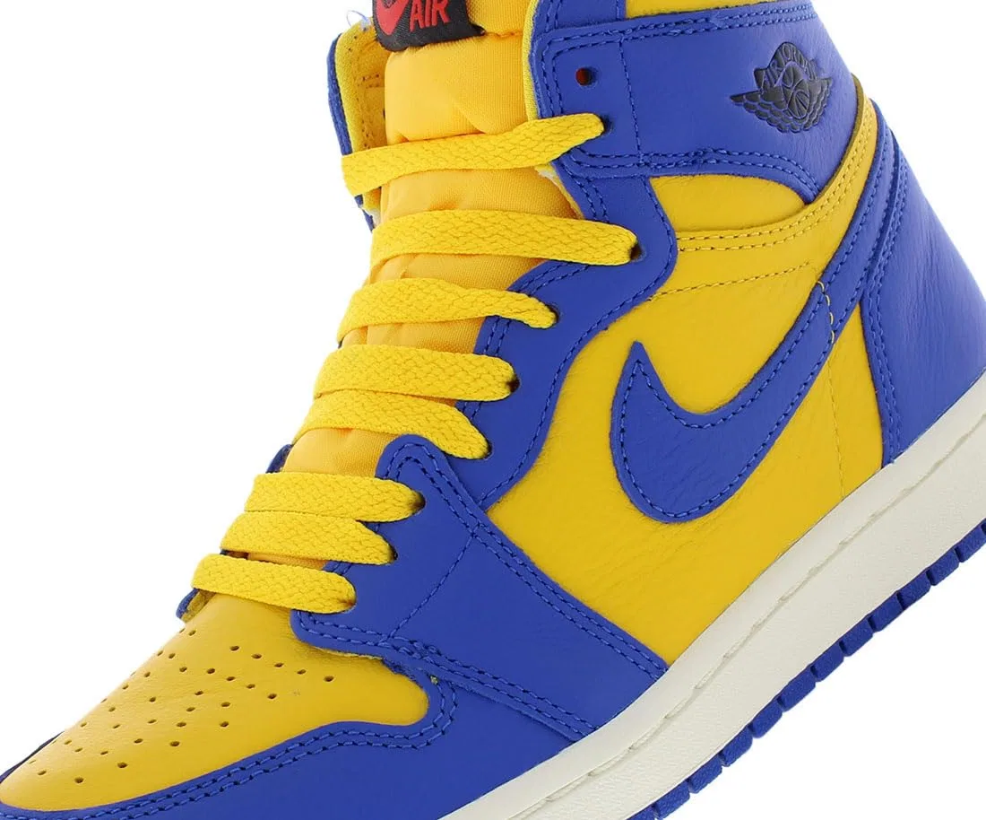 Мужская футболка с длинным рукавом NIKE, Varsity Maize Game Royal Sail — фото 2