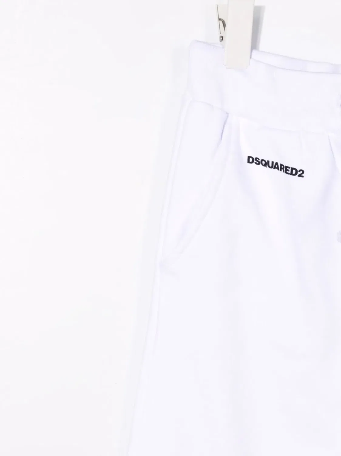 DSQUARED2 Трековые брюки с логотипом белые — фото 3