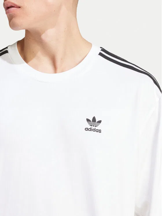 Футболка oversize adicolor Adidas, белый — фото 4