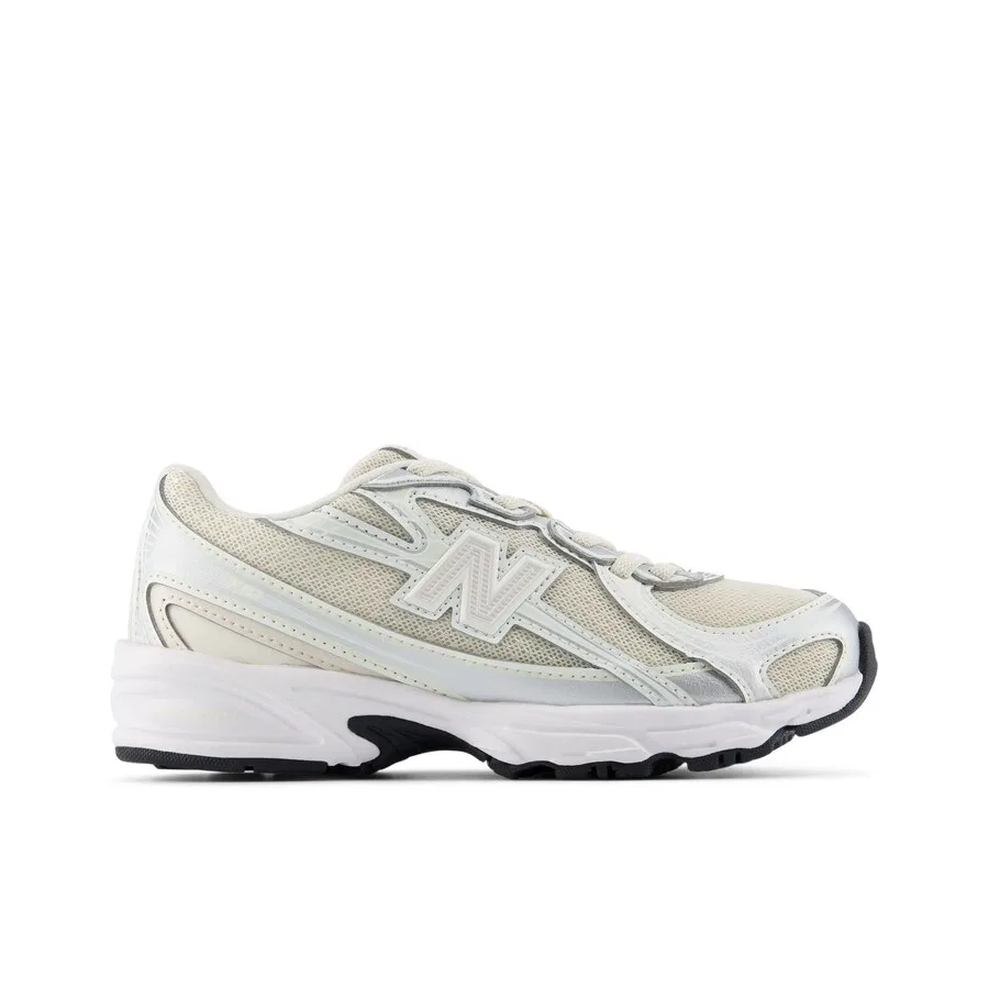 Кроссовки New Balance '740' белого и кремового цвета — фото 2