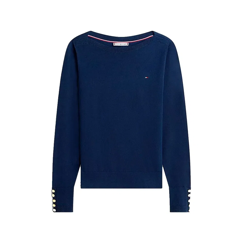 Свитер Stitch Tommy Hilfiger, синий — фото 3