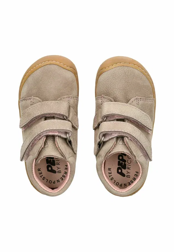 Кроссовки кожаные High-top trainers Pepino, kies rose — фото 3