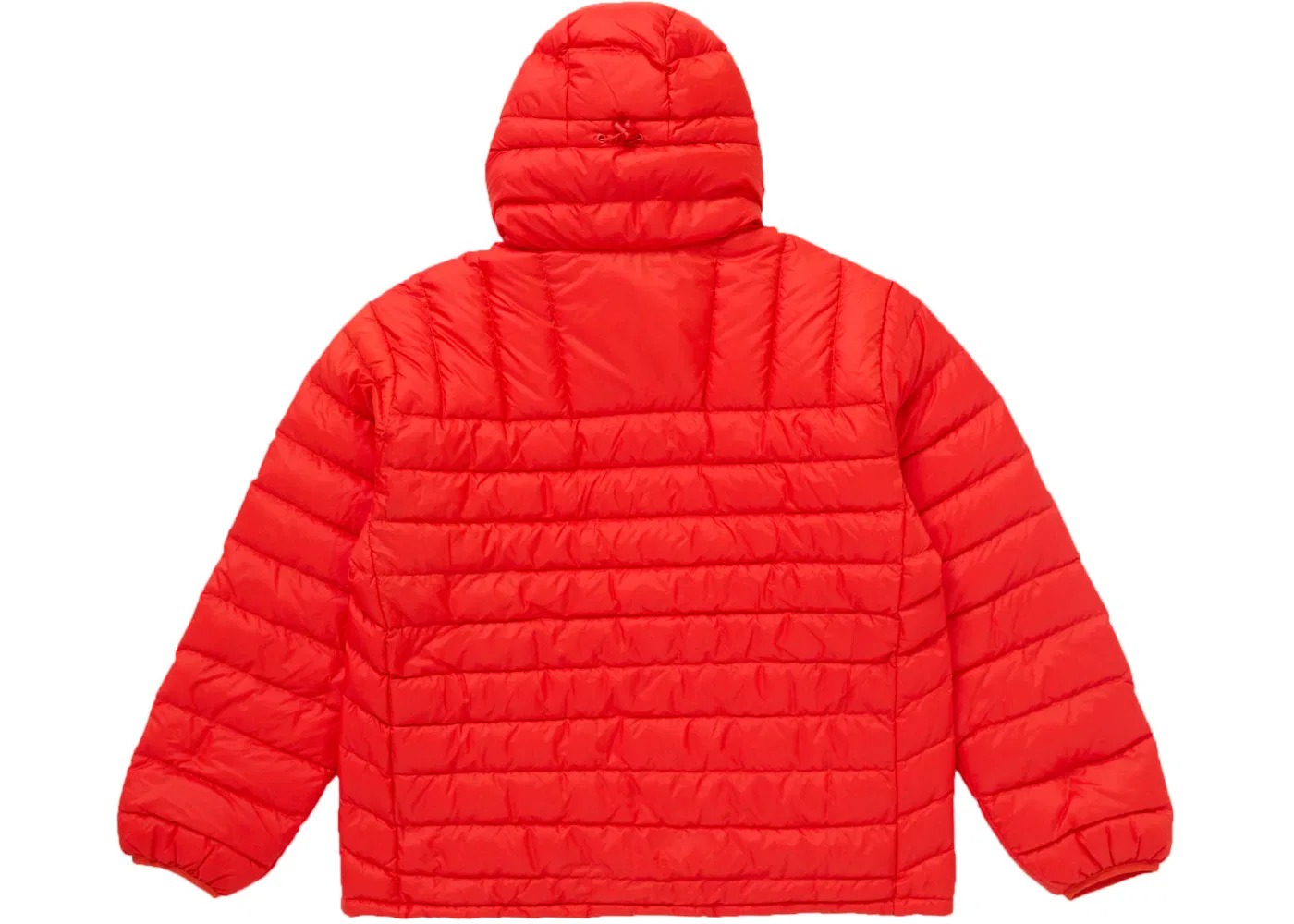 Мужской пуховик с капюшоном и молнией Micro Down Half Zip Hooded Supreme, цвет Dark Orange — фото 2
