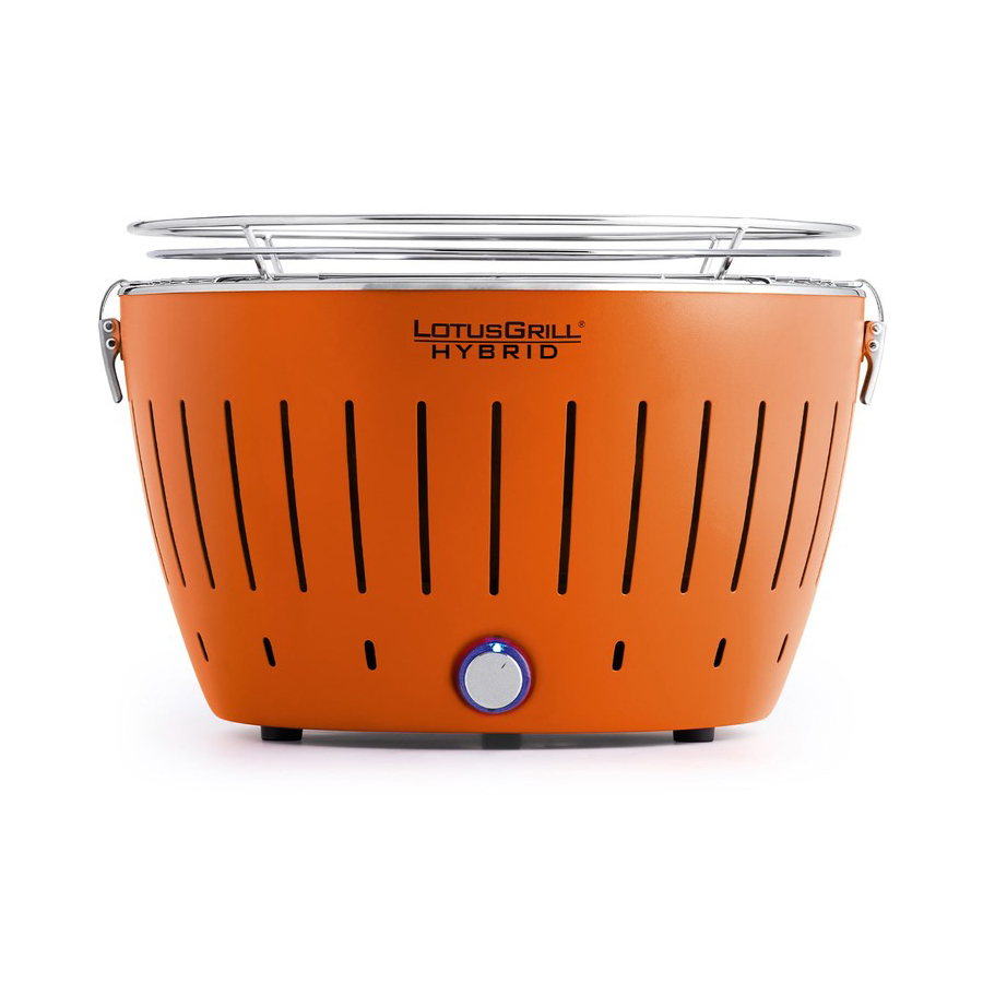 

Гриль LotusGrill Hybrid Classic, мандариново-апельсиновый