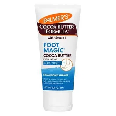 Скраб для ног Cocoa Butter Formula Foot Magic, Palmer's, 60 г (2 шт), Коричневый