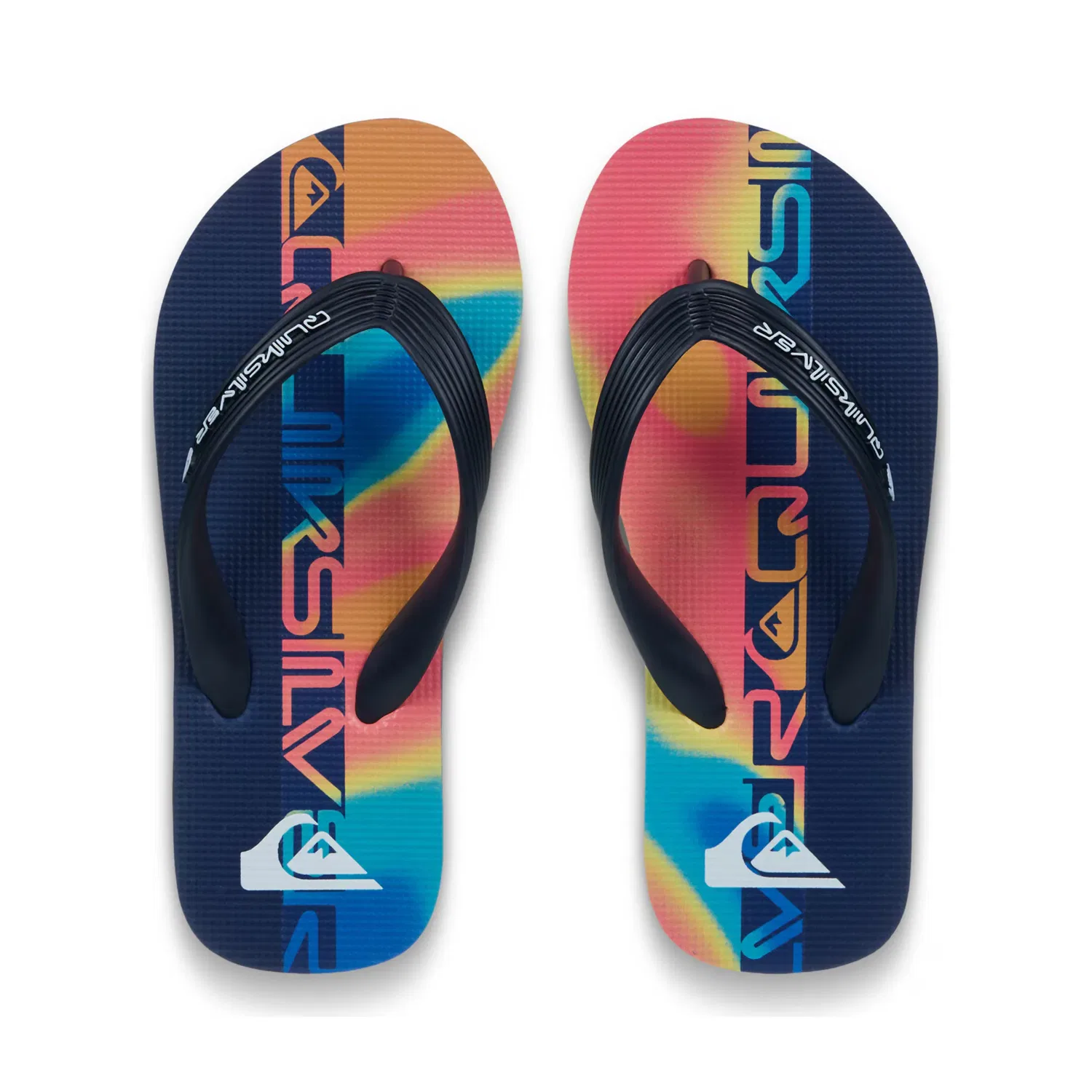 Детские шлепанцы для мальчиков с принтом Molokai Art Quiksilver, Multicolor — фото 4