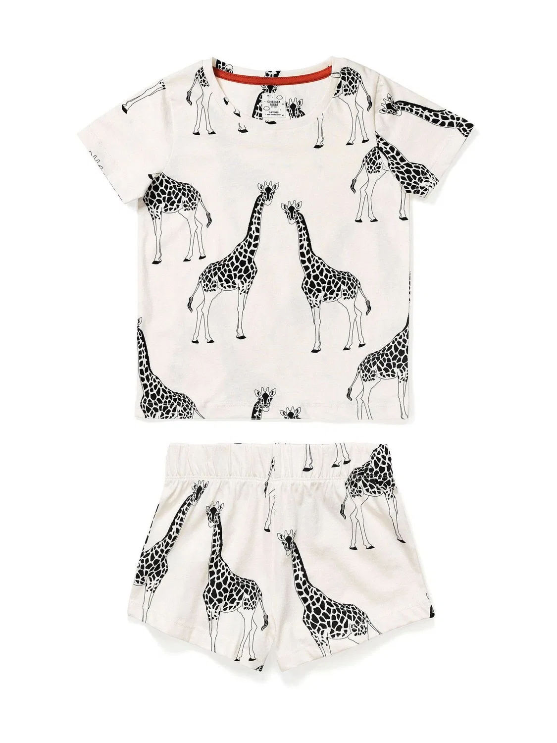 Пижама с жирафом Chelsea Peers, белый