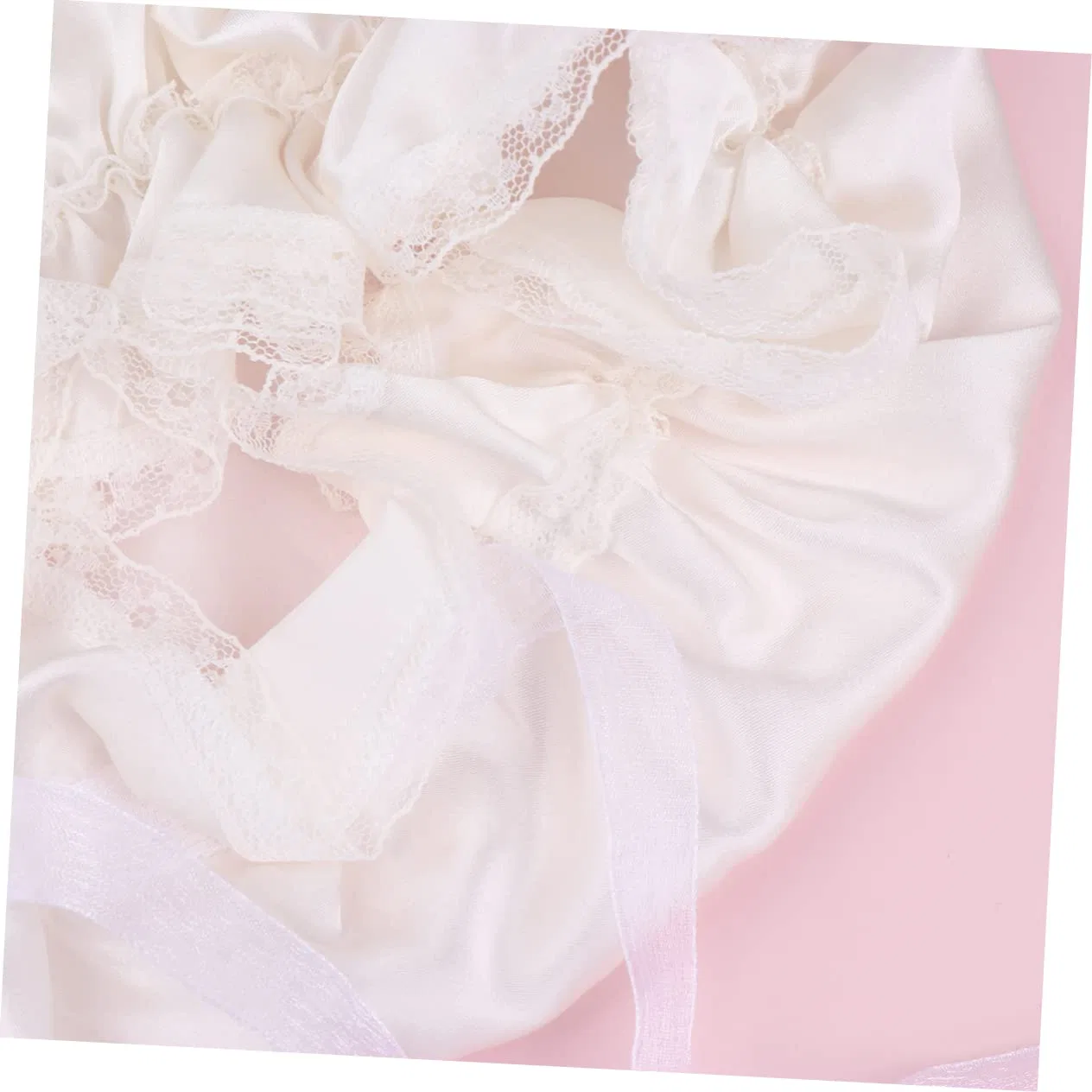 Шапочка для душа Silk, minkissy, 2 шт, 30x23x1 см, White — фото 3