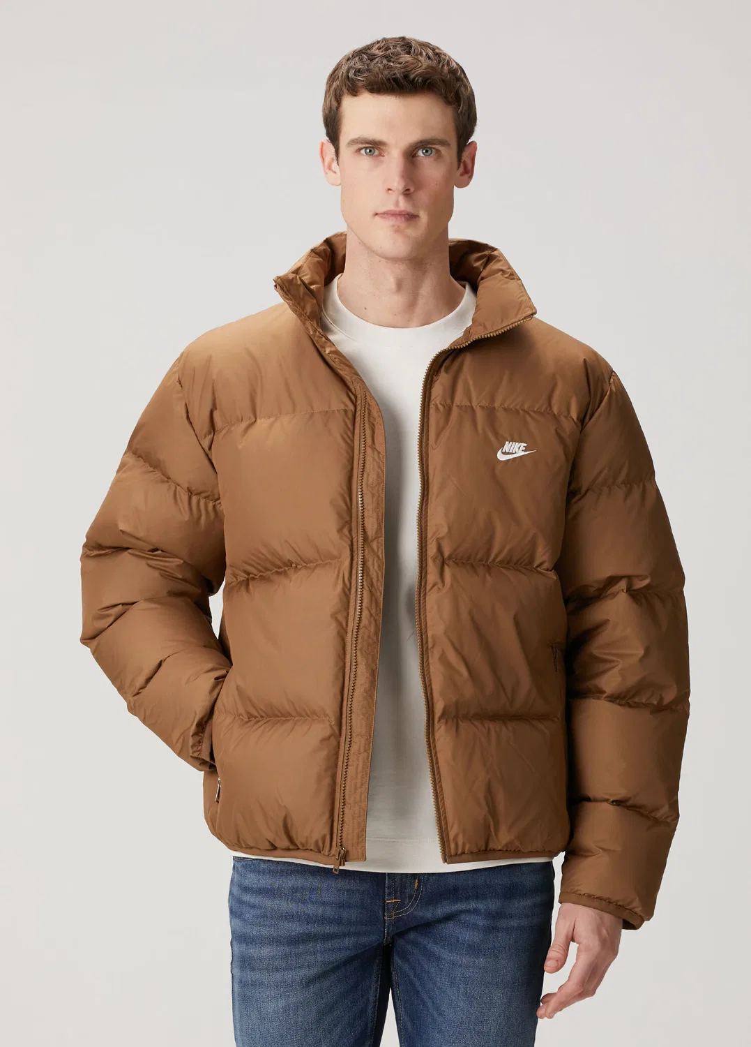 Пуховик Therma-FIT Club Nike, brown