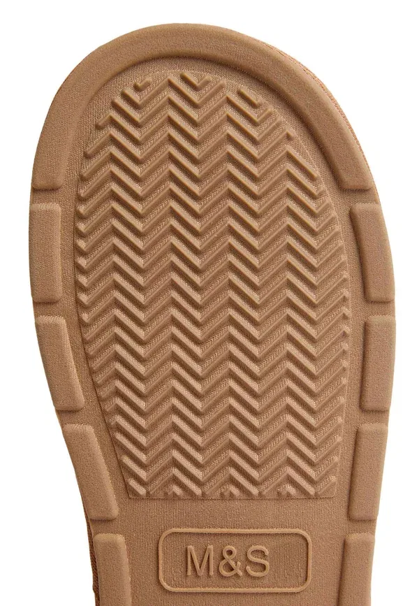 Обувь кожаные Baby shoes Marks & Spencer, tan, цвет tan — фото 4