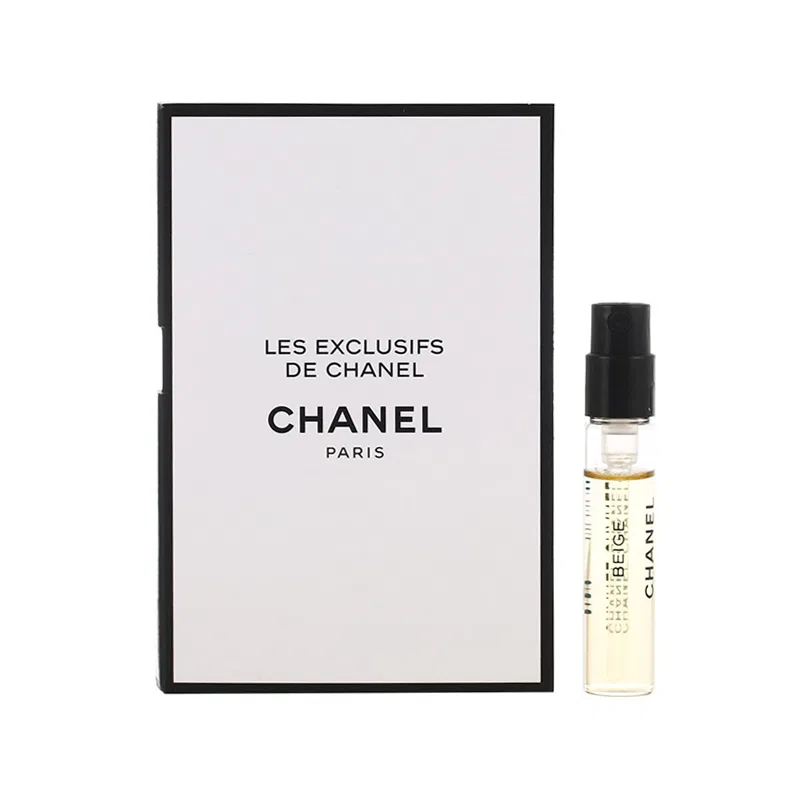 Набор пробников духов Chanel, Beige Fashion Perfume Sample Experience Set, 1.5 мл, цвет бежевый — фото 3