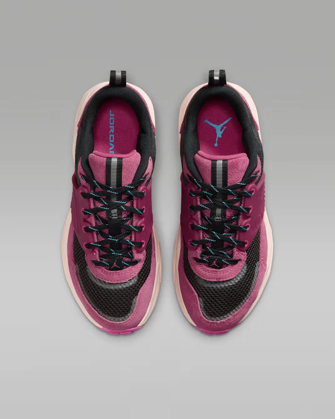 Кроссовки для детей постарше Jordan Trunner O/S, Sweet Beet/Off Noir/Chalk/Desert Pink — фото 4