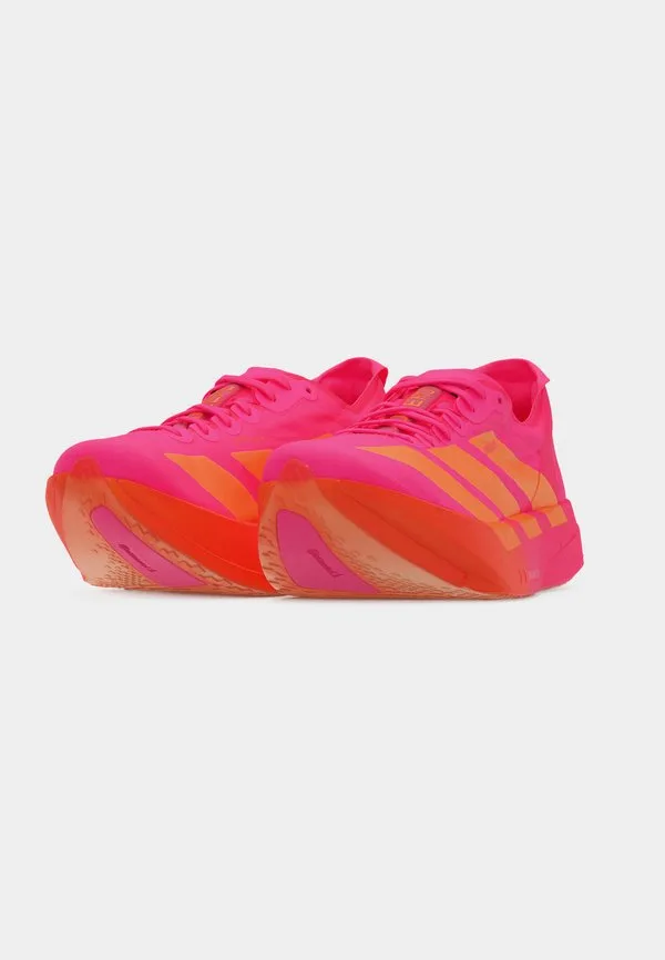 Кроссовки для бега по шоссе adizero adios pro 4 Adidas Performance, Lucid Pink/Lucid Orange/Iron Metallic — фото 3