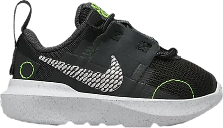 

Кроссовки Nike Crater Impact TD 'Black Green Strike', черный
