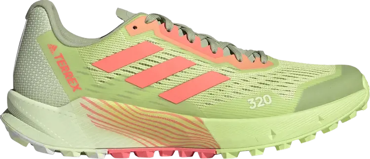 

Кроссовки Adidas Terrex Agravic Flow 2 'Pulse Lime Turbo', зеленый