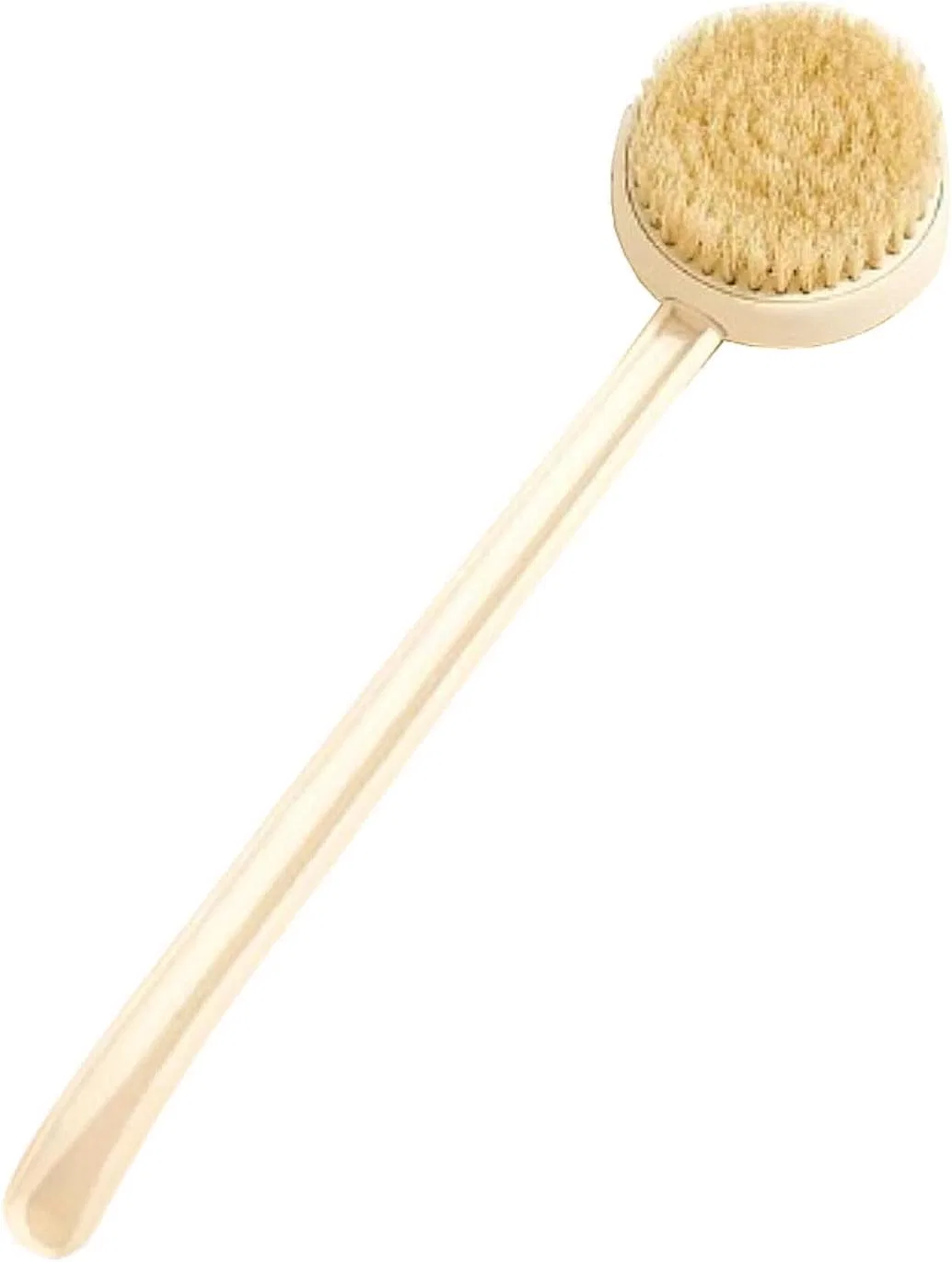 Щетка для душа с длинной ручкой, съемная, ZXCMY, 2 шт, Beige
