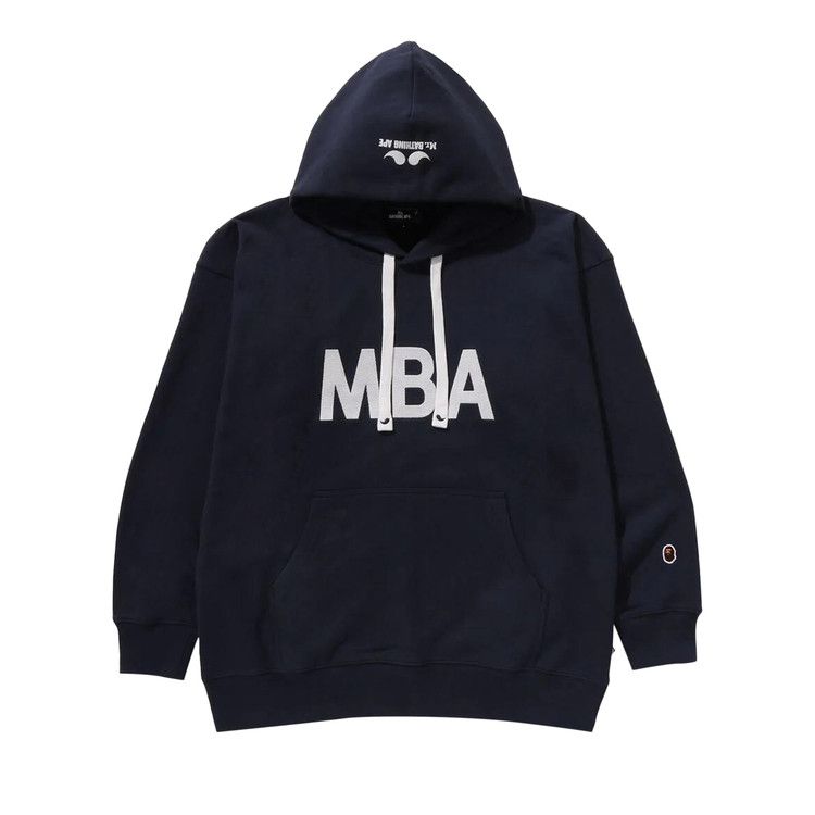 

Худи BAPE Logo Pullover Hoodie, Navy