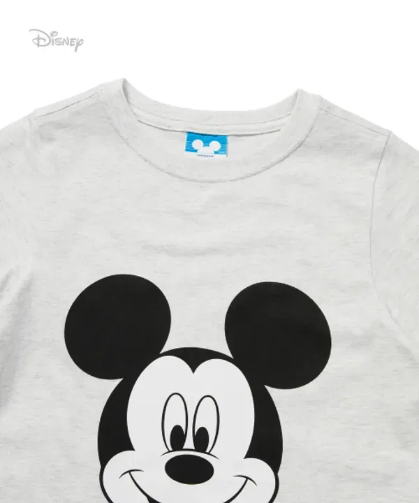Футболка с принтом Mickey, Tnt_Mickey_Kids, Thisisneverthat, светло-серый — фото 2