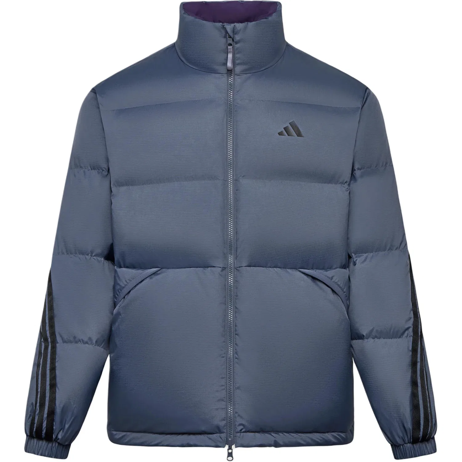 Утепленная куртка с воротником-стойкой Aurora Plum Purple/Asphalt Gray Adidas, Aurora Plum Purple/Asphalt Gray