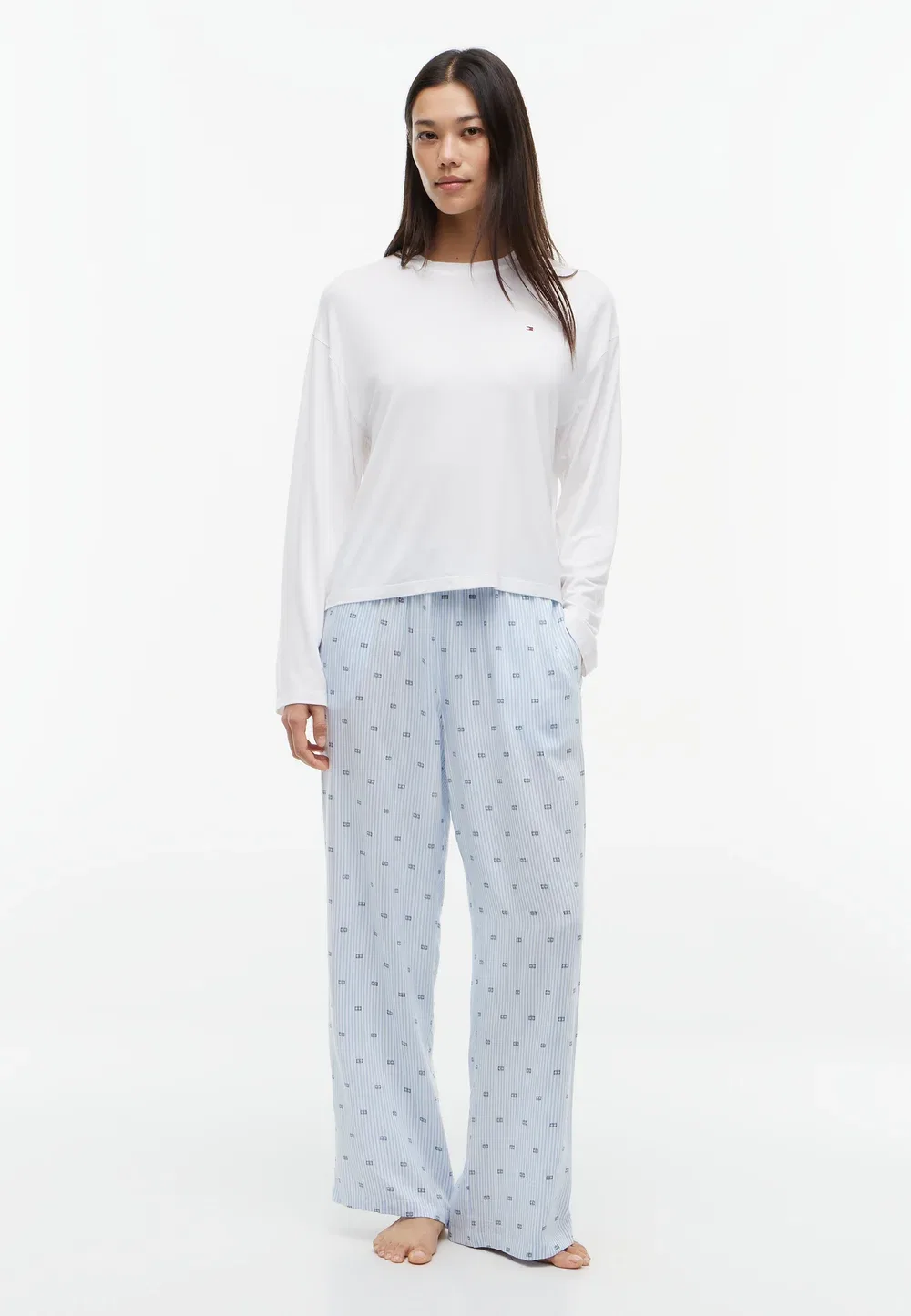 Комплект - пижамный комплект Tommy Hilfiger, White / Flag Ithaca Critter