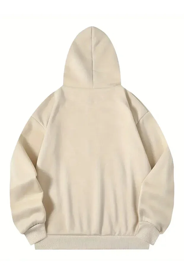 Детское худи с принтом New York Printed Hooded Sweatshirt Daxia, Beige — фото 2