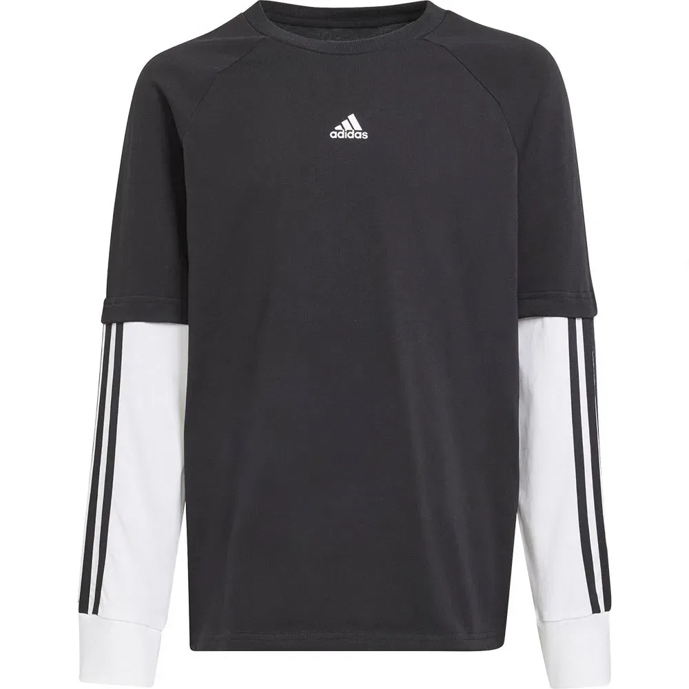 Футболка с длинным рукавом Street Jam 2in1 Adidas, черный