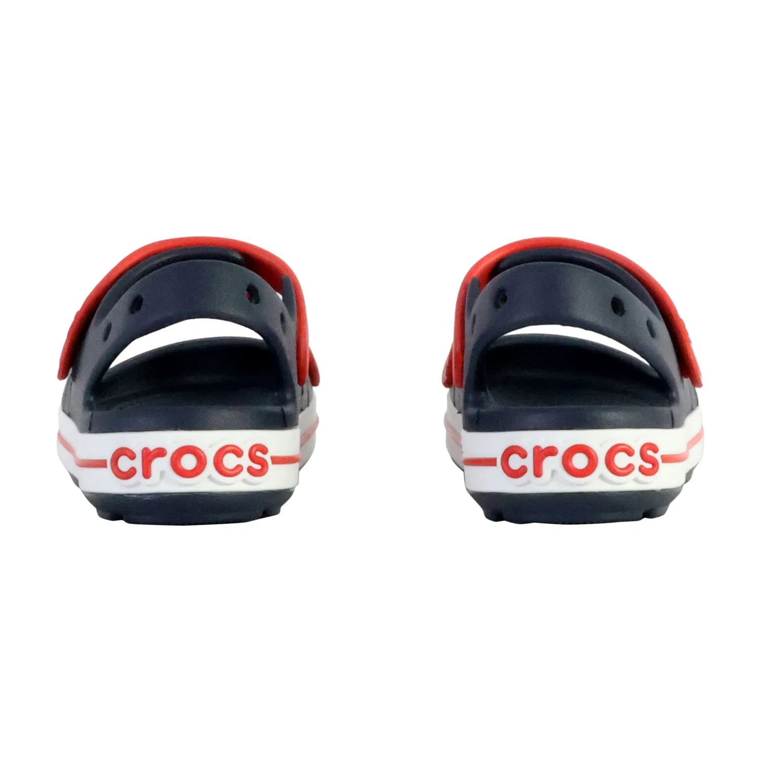 Сандалии детские с застежкой-липучкой Croband Cruiser Crocs, синий — фото 3