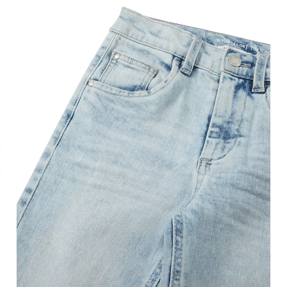 Детские джинсы для мальчиков с органическим хлопком Tim Slim Tom tailor, Blue — фото 3
