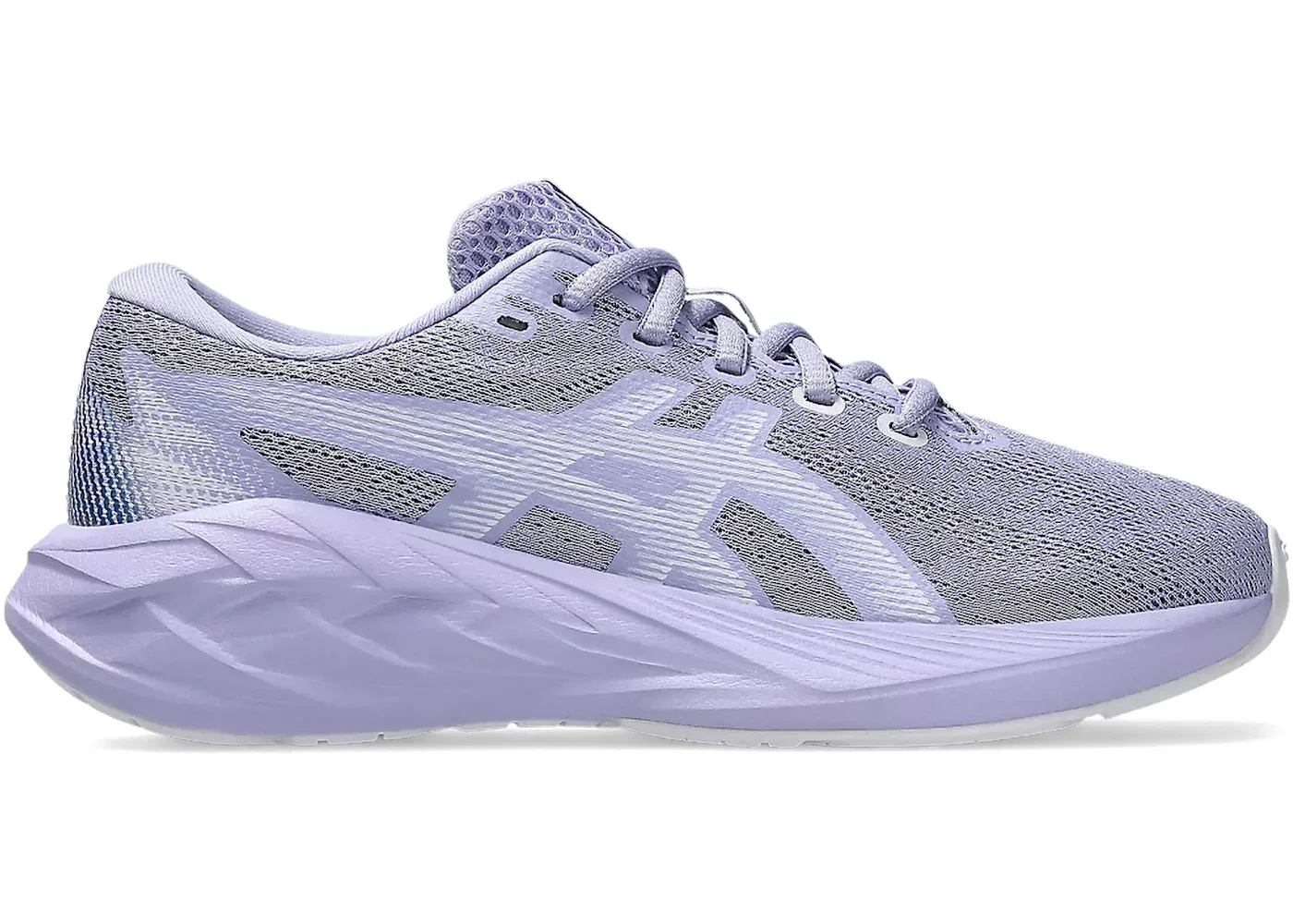 Детские кроссовки беговые Novablast 5 ASICS, Bluebell Lilac Hint