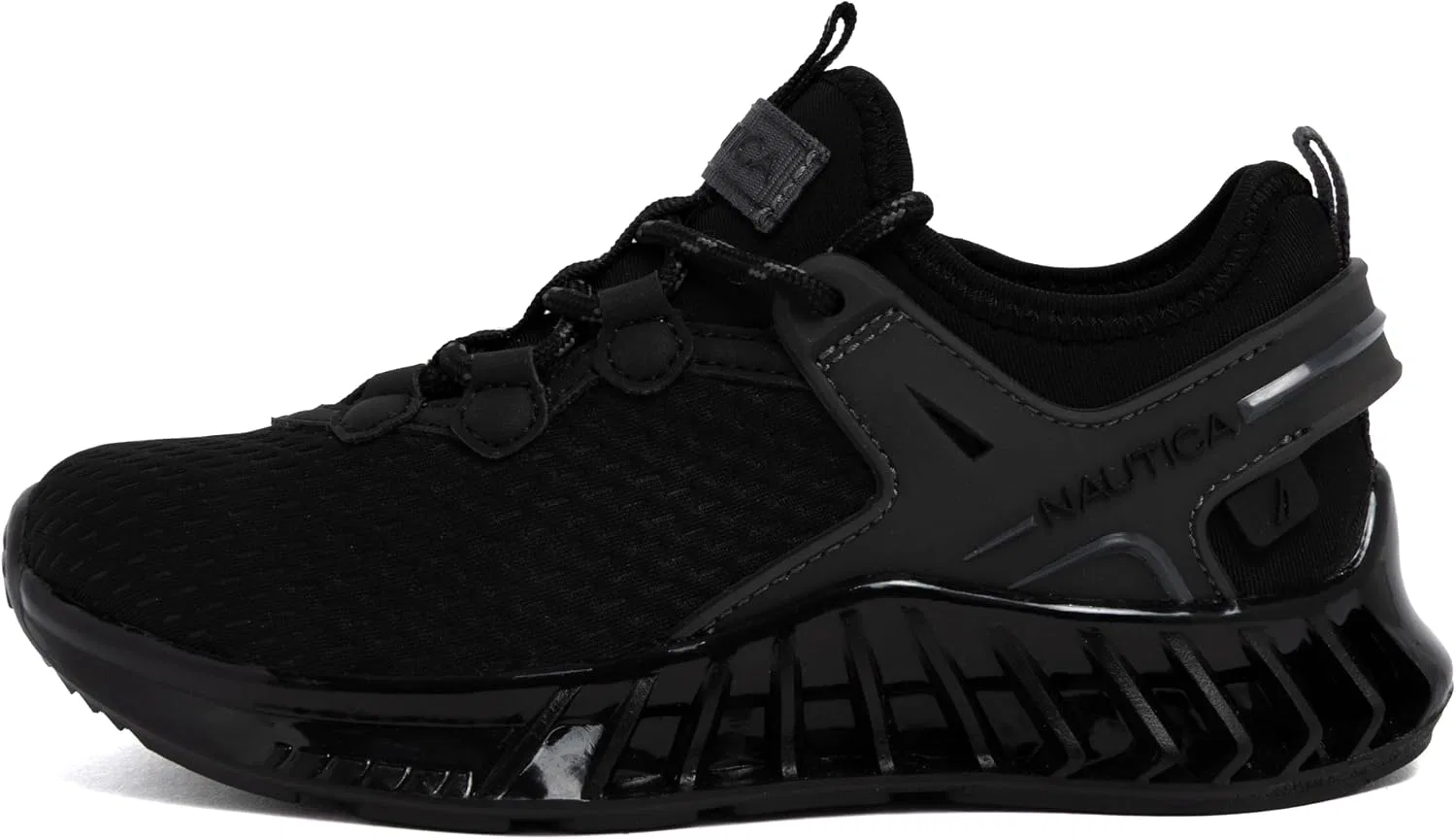 Детские кроссовки с сетчатым верхом Nautica, Black Mono — фото 2