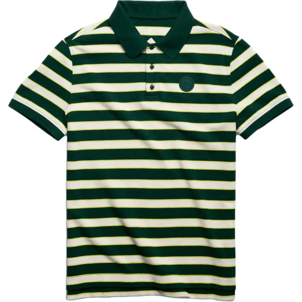 Поло Summer Collection, green stripes, Canada Goose