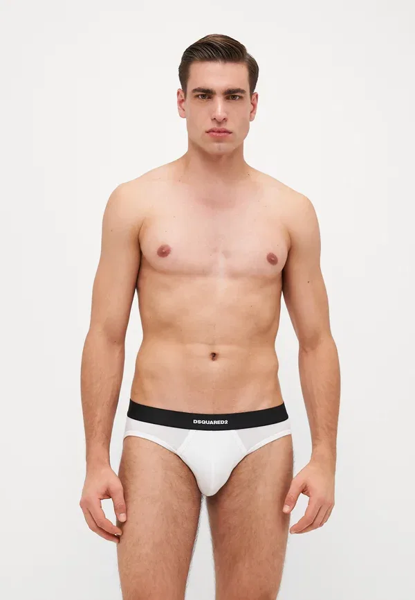 Новые базовые трусы, комплект из 2 штук Dsquared2, белый