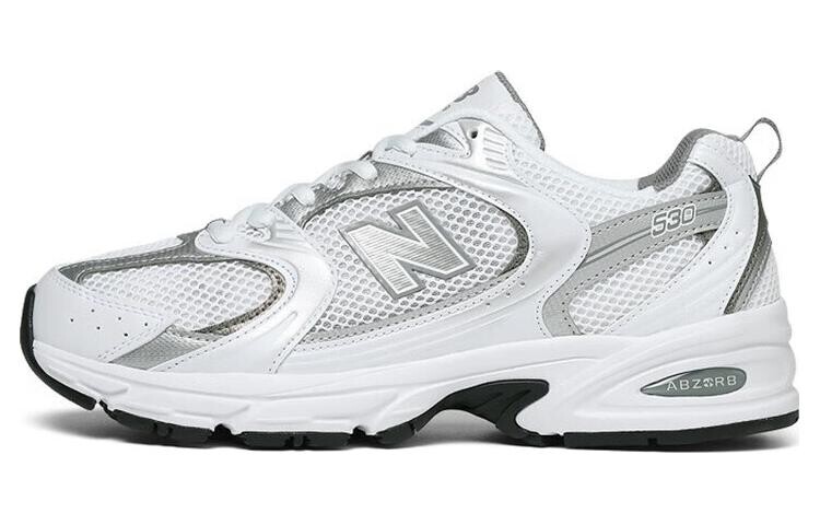 

Кроссовки New Balance 530 'White Metallic Silver', белый (Размер 35 RU)