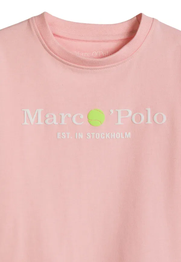 Футболка с принтом Print t-shirt, red Marc O'Polo, красный — фото 4