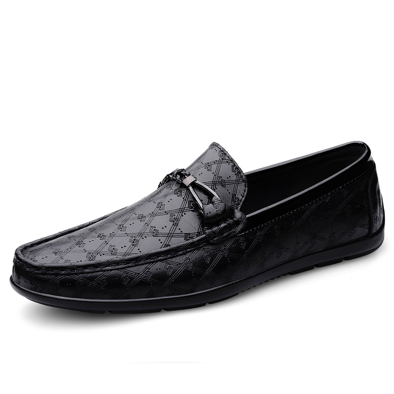 

Мужская повседневная обувь с низким верхом BOLE, Black Plaid