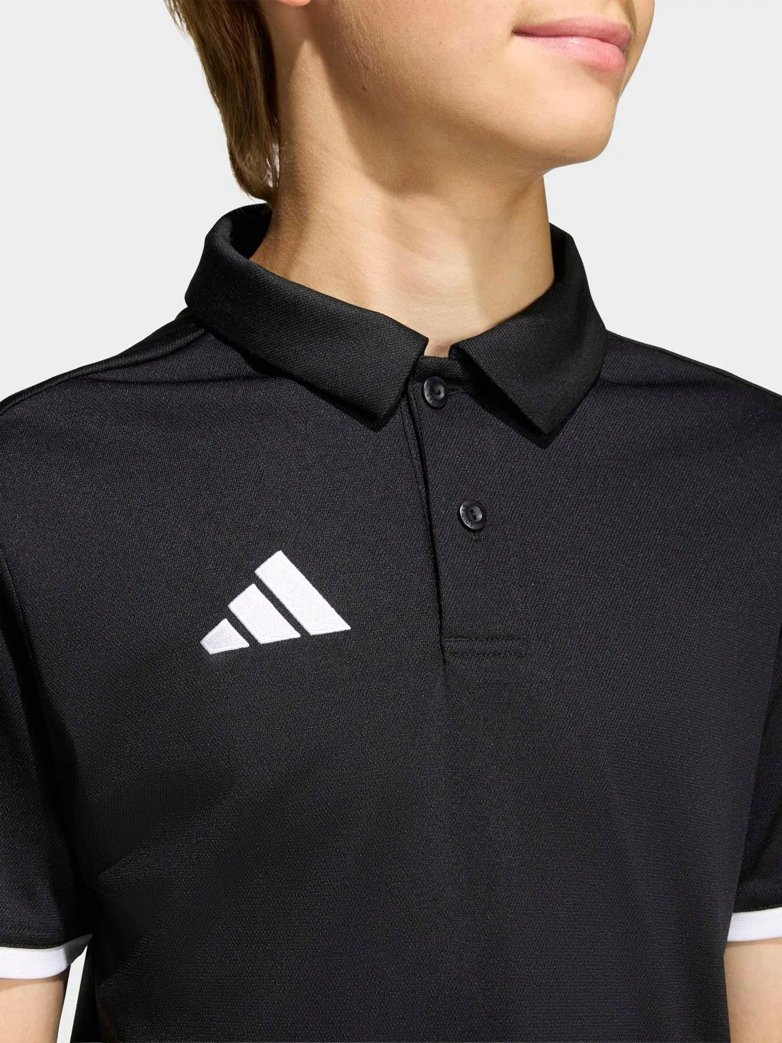 Поло Entrada26 Kids adidas, черный — фото 4
