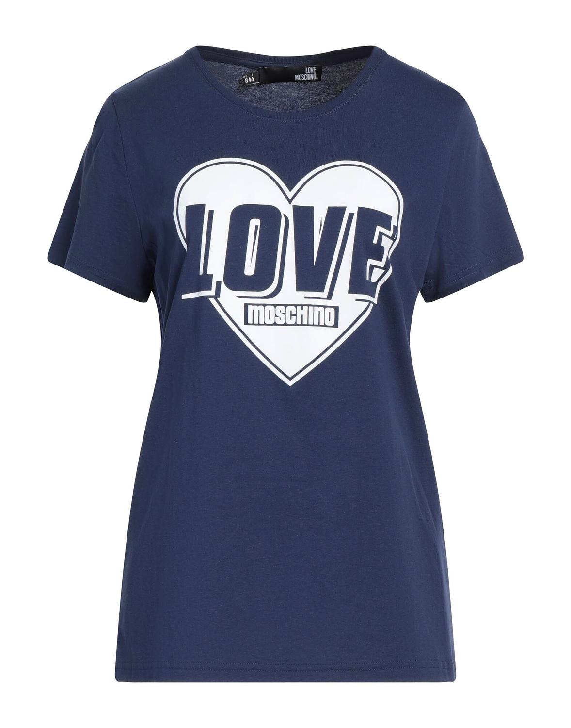 

Футболка Moschino, темно-синий